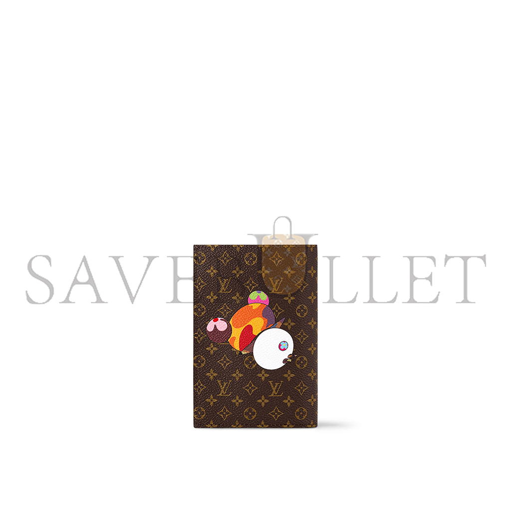 l**is V*t*n murakami lv x tm passport cover m14164 (14*10*2.5cm)